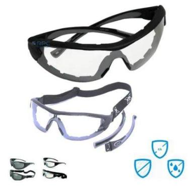 Imagem de Oculos Epi Segurança Ampla Proteçao Ca Anti Risco Delta Uv Danny Fume 