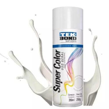 Imagem de Spray TekBond Branco brilhante Tinta Uso Geral 350ml