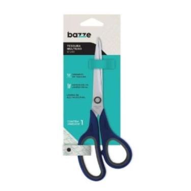 Imagem de Tesoura Multiuso 21.5Cm B7200 Bazze