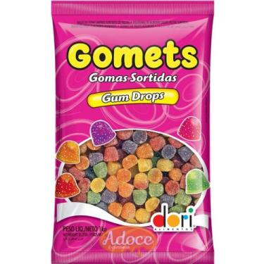 Imagem de Bala goma gomets sino sortidas dori, 1kg