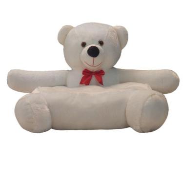 Imagem de Assento Para Bebe Urso De Pelúcia Apoio Sofazinho Cadeirinha - Príncip