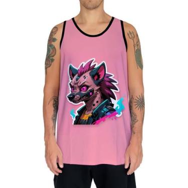 Imagem de Camiseta Regata Tshirt Animais Cyberpunk Hienas Savanas 1 - Enjoy Shop