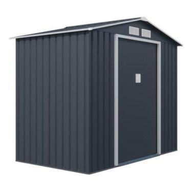 Imagem de Deposito De Aco Casa Container Jardim Exterior 213x131x195cm - Shelter