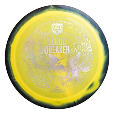 Imagem de Discmania Eagle McMahon Creator Series Horizon Cloud Breaker 173-176g – Eagle McMahon Cloudbreaker 2023 Disco Golf Distance Driver (Preto/Amarelo)