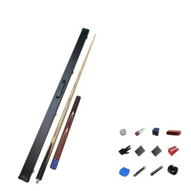 Imagem de Taco de sinuca, bastão de sinuca, bastão de taco de bilhar de bordo canadense, taco de sinuca profissional para esportes de mesa de sinuca, 18 ~ 595 g, tacos de taco de bilhar de madeira (L, 10 mm)