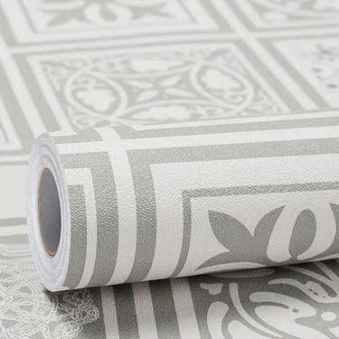 Imagem de Adesivo Piso Autocolante Lavável Resistente Portugues Cinza - Open Sta