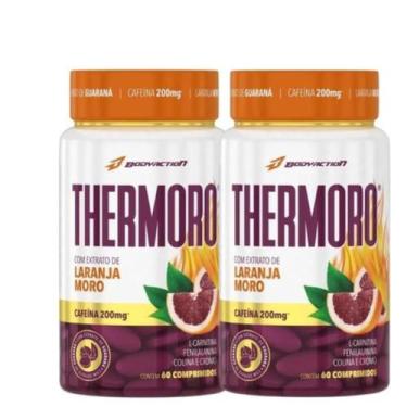 Imagem de Kit 2  Thermoro 200mg, 60 caps  Com Laranja Moro BodyAction - BODY ACT