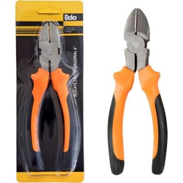 Imagem de Alicate Corte Diagonal Eda 6'' Laranja/Preto - 8Vn