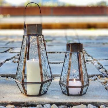 Imagem de Conjunto Lamparina Lanterna Marroquina Velas Decorativas - Artes Tirad