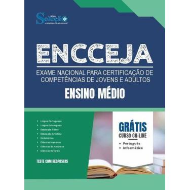 Imagem de Apostila ENCCEJA  - Ensino Médio - Editora Solução