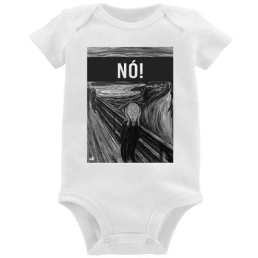 Imagem de Body Bebê NÓ! - Foca na Moda, Branco, M