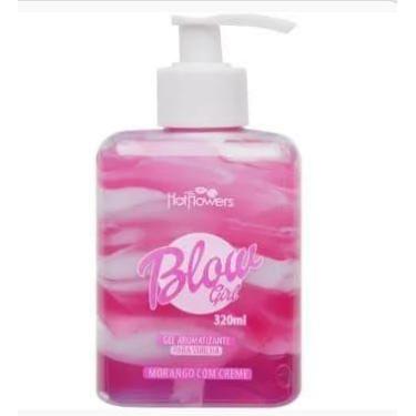 Imagem de Kit com 10 Blow girl gel aromatizante para virilha morango - Hotflower