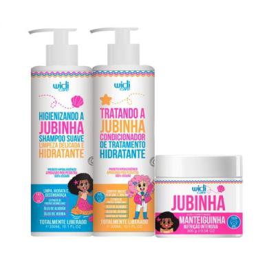 Imagem de Kit Widi Care Jubinha Shampoo, Condicionador e Manteiguinha