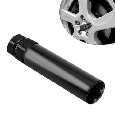 Imagem de Soquete pequeno de 6 estrias, ferramenta de remoção de chave de bloqueio de roda, substituição para porcas de reposição 6 estrias para chave sextavada de 19 mm (3/4 polegadas) e 21 mm (13/16 polegadas
