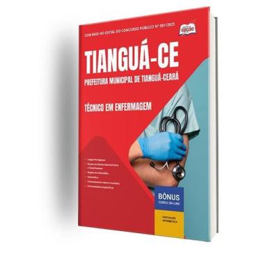 Imagem de Apostila Prefeitura Tianguá Ce 2025 - Técnico Em Enfermagem - Apostila