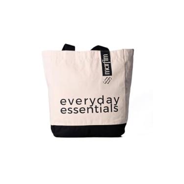 Imagem de Bolsa De Praia Piscina Academia Mercado Professora Grande Sacola Ecobag Algodão Cru Bolsa Feminina Ecológica