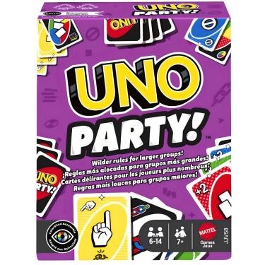 Imagem de Jogo de Cartas Uno Party Refresh JJV58 Mattel