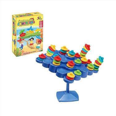 Imagem de Jogo Raciocínio Árvore De Sombreiros Equilibrando Discos