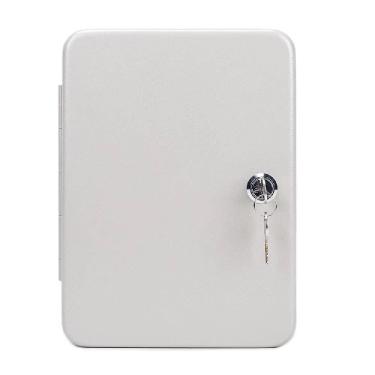 Imagem de Porta Chaves Claviculario 93 Chaves Grande Armario Organizador Com Kit Fixador Na Parede Condominio Predio