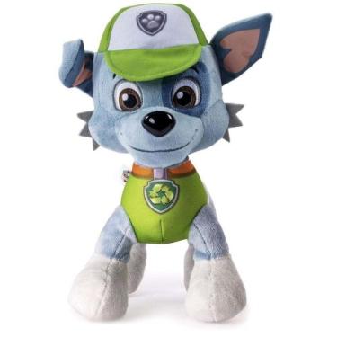 Imagem de Pelúcia Patrulha Canina Rocky Sunny Original 1344, Verde e Azul