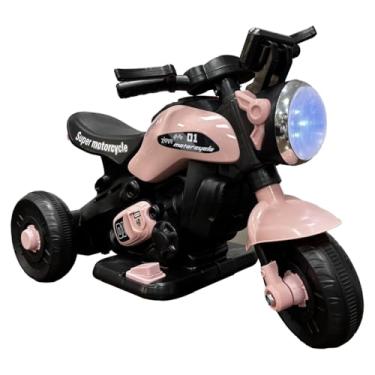 Imagem de Moto Elétrica Infantil Mini First Custom 6V Zippy Toys (Rosa)