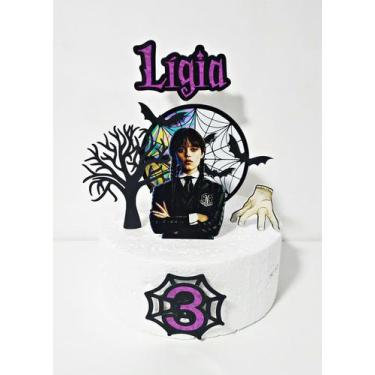 Imagem de Topo de Bolo Wandinha - Própria