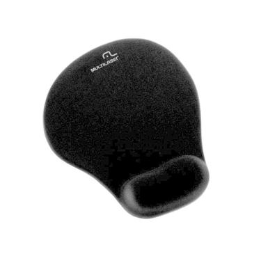 Imagem de Mouse pad com apoio em gel preto pequeno AC021 Multilaser