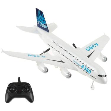 Imagem de Avião de Controle Remoto A380, 2.4G Design 2CH, Idade Recomendada 14, IHOBBY RC, Branco