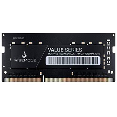 Imagem de Memória RAM Rise Mode 4GB DDR3 1600MHz CL11 para Notebook, Value Series – Desempenho e Confiabilidade
