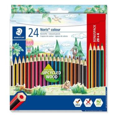 Imagem de Staedtler Lápis de Cor Noris Color Bonus Pack 24 Cores