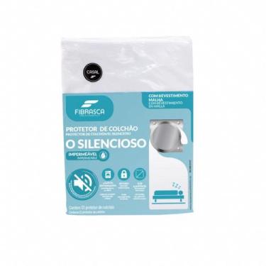 Imagem de Protetor de Colchão Impermeável O Silencioso Fibrasca 96% Poliéster e 