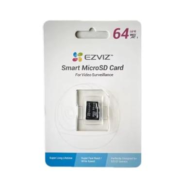 Imagem de Cartão de Memória MicroSD, 64GB, Classe 10, Alta Velocidade de Leitura e Gravação, para Câmeras e Celulares e DVRs (64.0, GB)