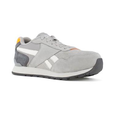 Imagem de Reebok Tênis feminino Harman Safety Toe Classic Work Tênis industrial, Cinza/laranja, 8