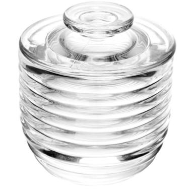 Imagem de Porta Manteiga de Vidro no Estilo, Versátil para Manteiga e Margarina, Com Vedação que Conserva a Frescura e o Sabor por Mais Tempo