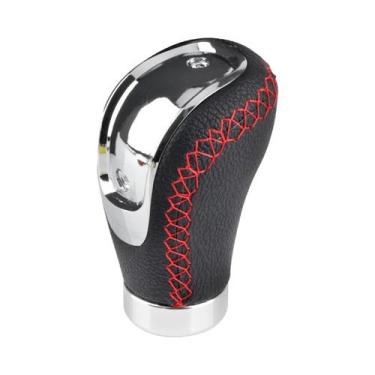 Imagem de Cabeça De Câmbio Universal Em Couro PU Para Carro, Extensão Para Trans