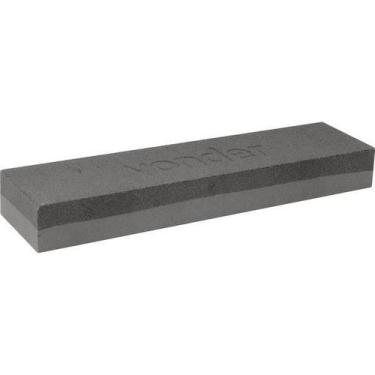 Imagem de Pedra Retangular Para Afiar 8 Dupla Face Vonder 1240810000