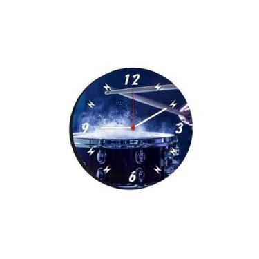 Imagem de Relógio De Parede Decorativo Estilo Música 54 - New Decor, Vinil