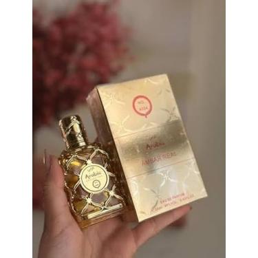 Imagem de Arabic Ambar Real, Perfume Árabe Unissex, 25ml, Dourado