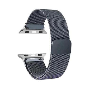 Imagem de Pulseira Universal De Laço Milanes Para Apple Watch, Compatível Com Ba