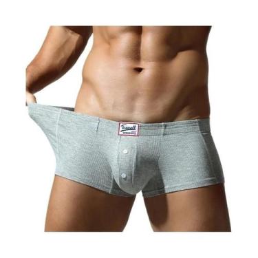 Imagem de Cuecas Masculinas Slim Fit Em Algodão Sintético De Alta Elasticidade C