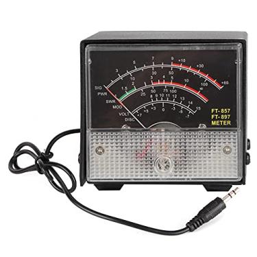 Imagem de Bys459 1500 medidor de onda permanente externo swr medidor de energia portátil display tensão para ft 857 ft 897 rádio ferro metal material