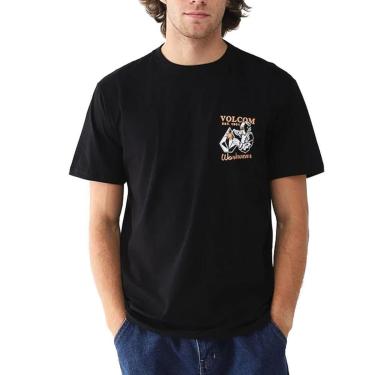 Imagem de Camiseta Volcom Workwear Welder Preta-Masculino