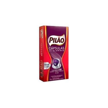 Imagem de Café Lungo Cápsula 08 Pilão 10 unidades - PILAO