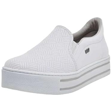 Imagem de Tênis Feminino Via Marte Casual Slip On Flatform Branco 34