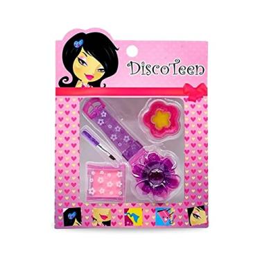 Imagem de Kit Maquiagem Infantil Relógio Disco Teen HB86503B