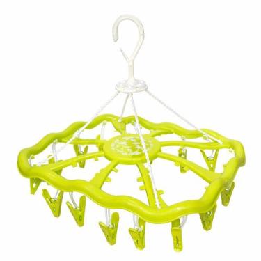 Imagem de Varal Multiuso com 16 Prendedores Quadrados Domni