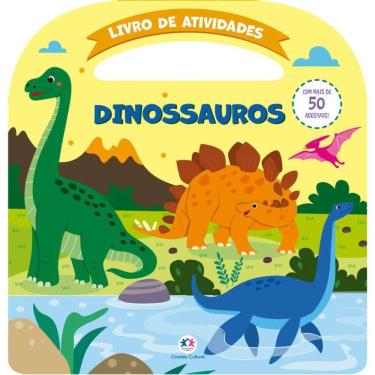 Imagem de Dinossauros - Atividades e mais 50 adesivos