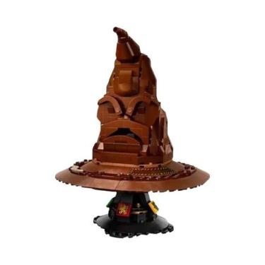 Imagem de Blocos De Montar Chapéu De Bruxa 561 Peças, Brinquedo Modelo De Montag