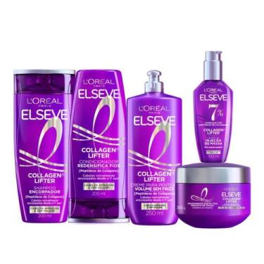 Imagem de Kit Elseve Collagen Lifter Linha Completa - 5 Produtos 200ml
