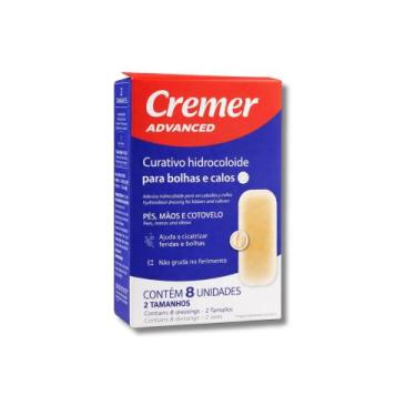 Imagem de Curativo Premium Hidrocoloide Cremer 8 Und Pés Saudáveis